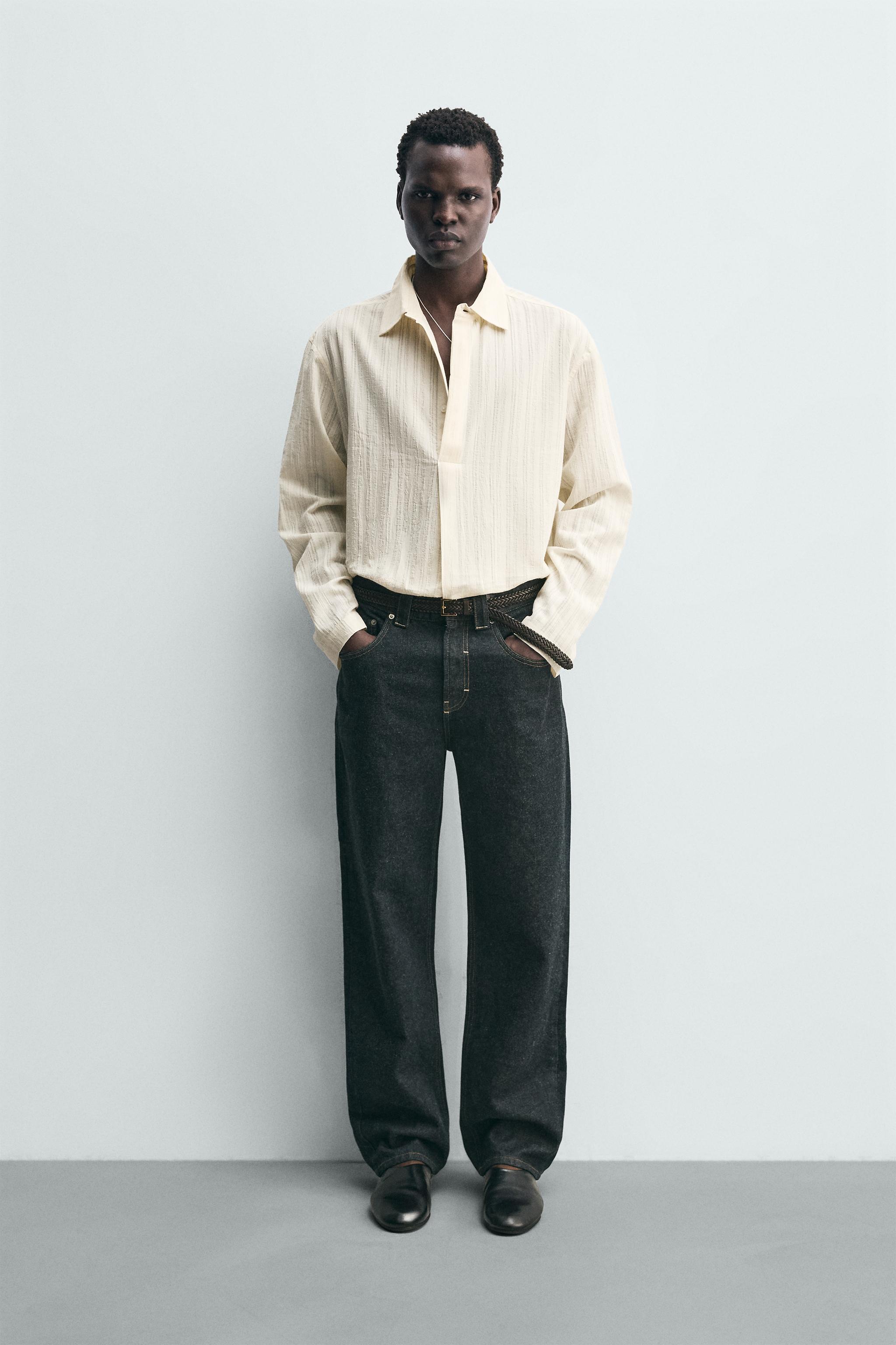TEXTURED POLO SHIRT